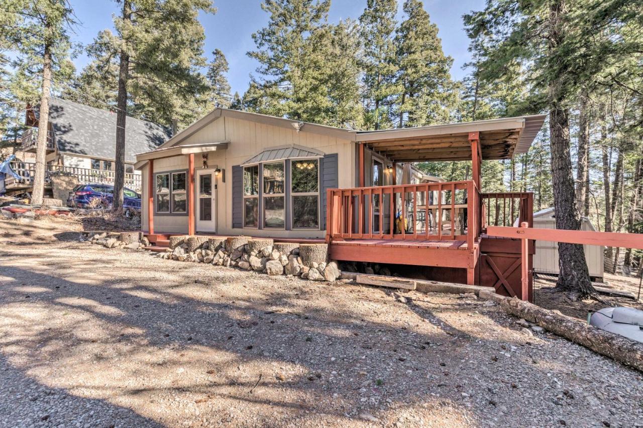 Relaxing Lincoln Forest Retreat With Wraparound Deck كلاودكروفت المظهر الخارجي الصورة