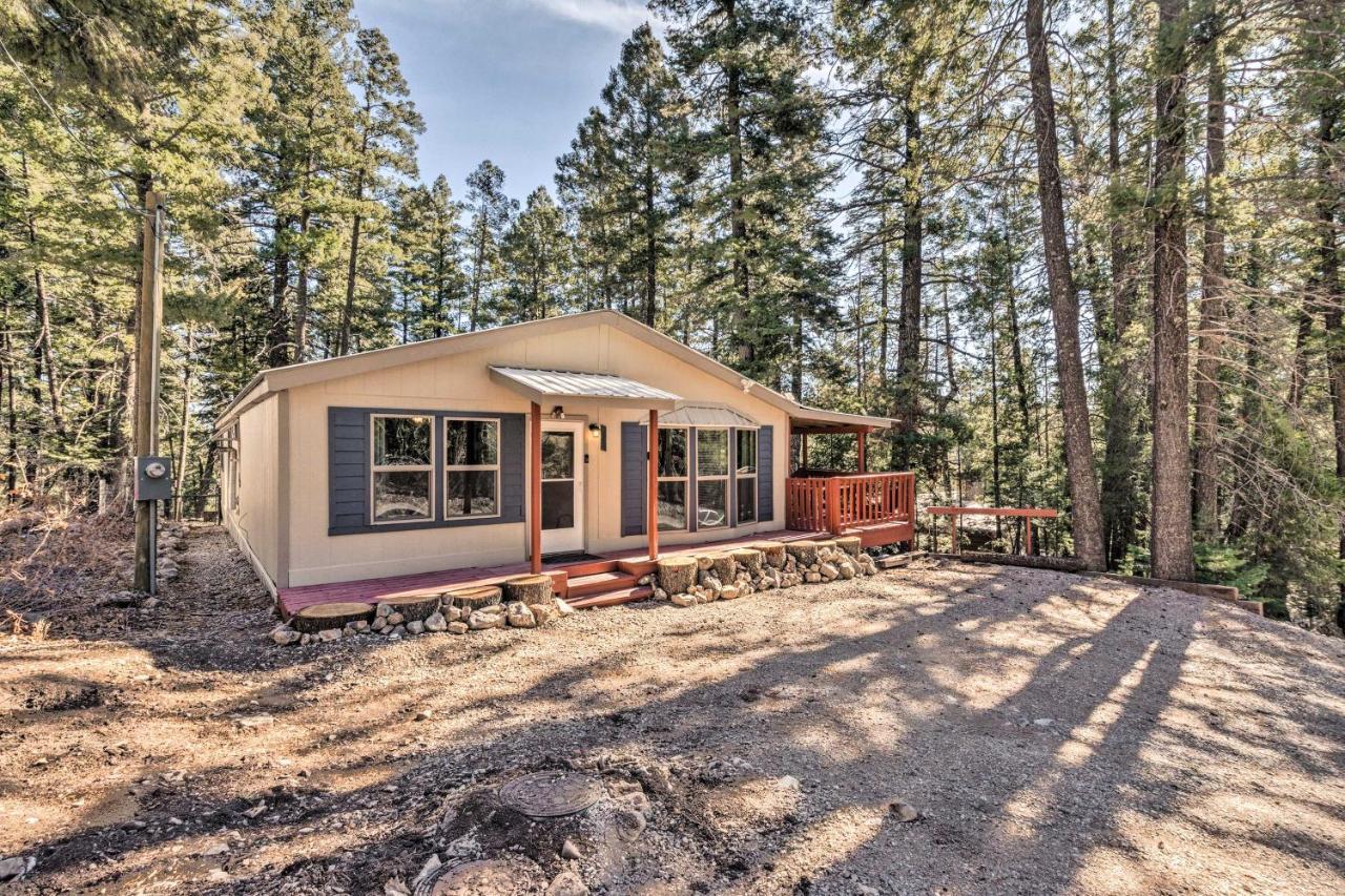 Relaxing Lincoln Forest Retreat With Wraparound Deck كلاودكروفت المظهر الخارجي الصورة
